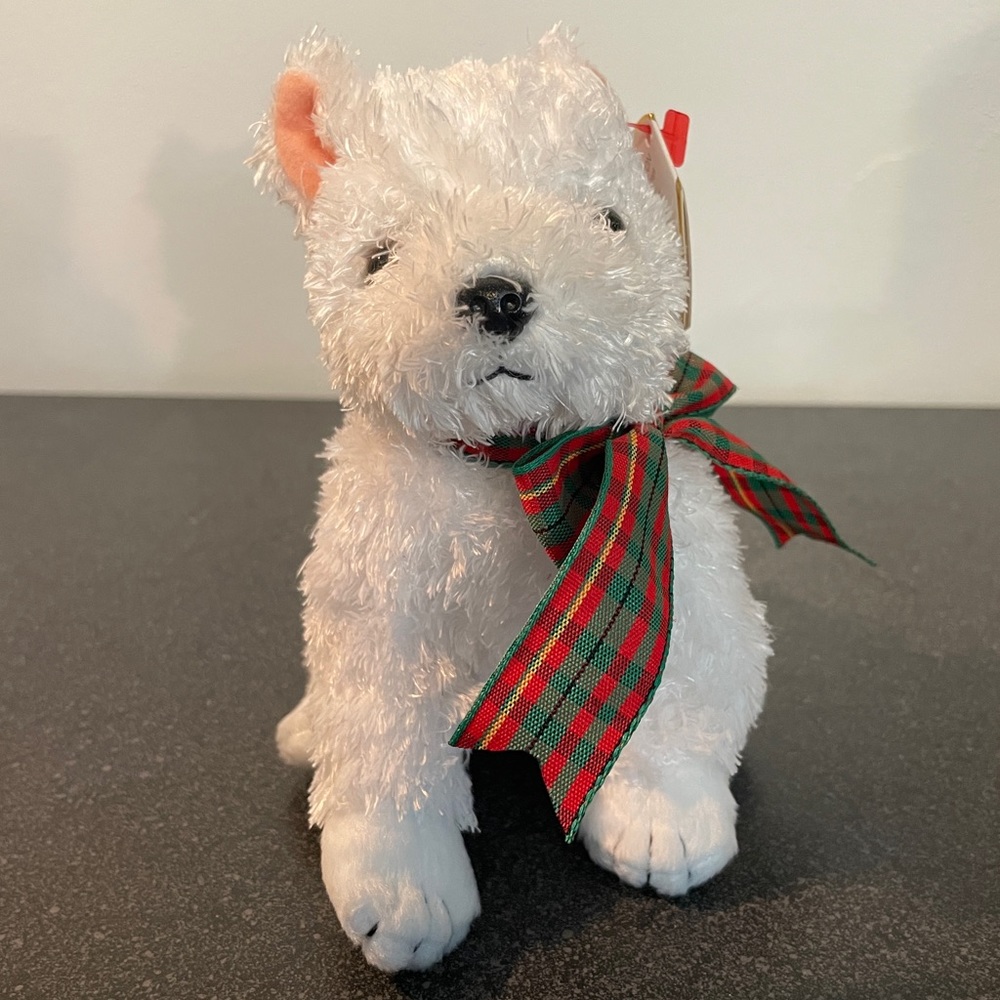 3/$12! Ty Beanie Baby - Kirby the Dog - MWMT!